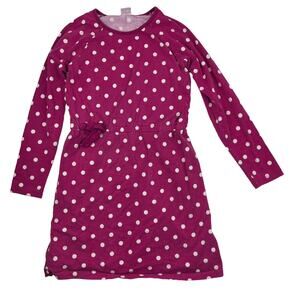 Hanna Andersson Magenta Polka Dot Dress